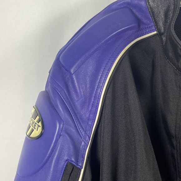 Joe Rocket Ballistic Series Live The Outer Limit Blue Black Jacket Unisex Sz XL - Picture 6 of 16